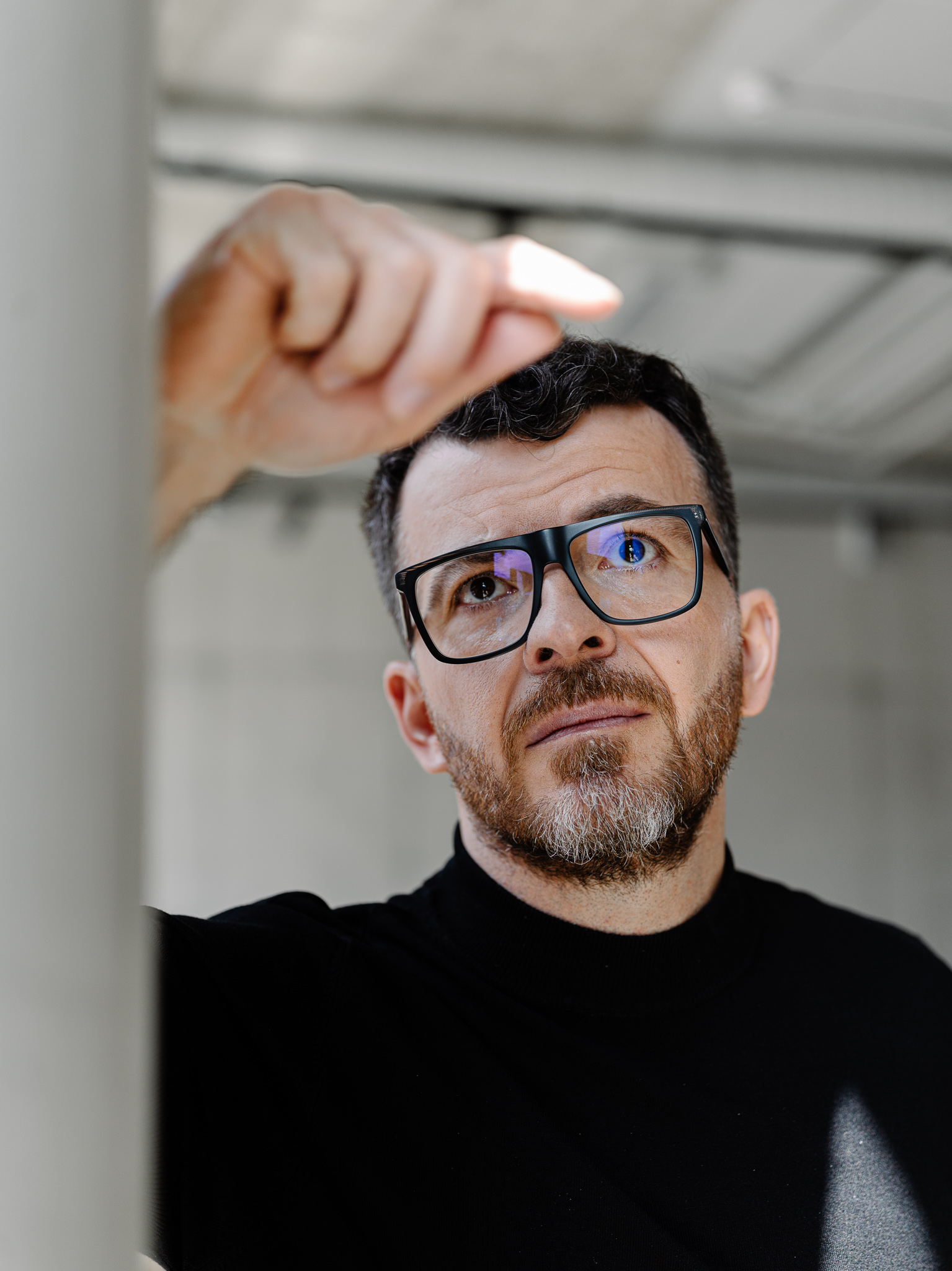 Architekt David Chmelař