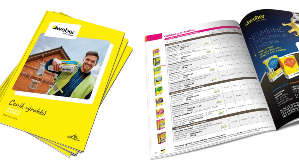 Ceník Weber platný od 3. 3. 2025