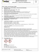 weberbat jemný 25 MPa