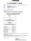 weberrep vysprávka H SV