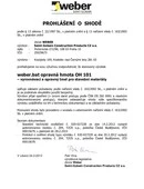 weber.bat opravná hmota