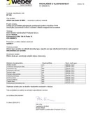 weber.bat potěr 20 MPa