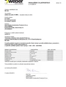 weber.mix zdicí 10 MPa