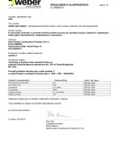 weber.pas topDry - DOP datasheet