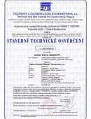 ETICS weber therm elastik W mineral - Stavebně technické osvědčení ETICS weber therm elastik W mineral