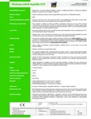 CZ 540LD - Technical datasheet