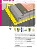 weber.sys dB - dlažba - Technický list