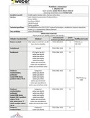 ETICS weber therm clima E mineral