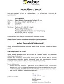 ETICS weber therm elastik SAN mineral