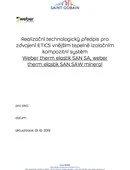 ETICS weber therm elastik SAN SAW mineral