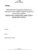 ETICS weber therm elastik SAN