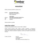 Weberfloor sešívač