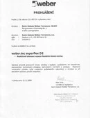 webertec superflex D2