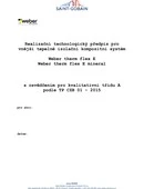 ETICS weber therm flex E mineral - A CZB