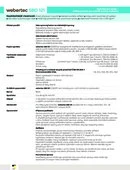 webertec SBD 121