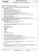 BL - weberchem kotva složka A