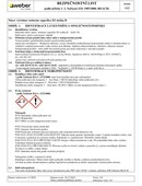 webertec superflex D2 - složka B
