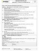 webertherm style klebemörtel 2K - složka A