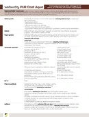 weberdry PUR Coat Aqua