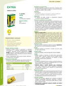 EXTRA stěrková omítka - Technický list