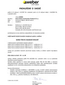 ETICS weber therm standard mineral