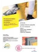 EPD - Weber ETICS elastik