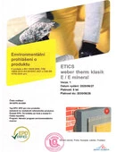 EPD Weber ETICS klasik