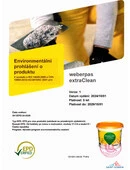 EPD - weberpas extraClean