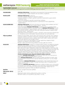 weberepox P100 barevný