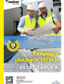 Renovace plochých střech - 25 let záruka