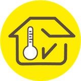 Příjemná teplota v interiéru