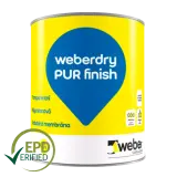 weberdry PUR finish