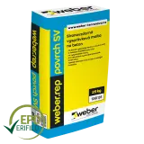 weberrep povrch SV