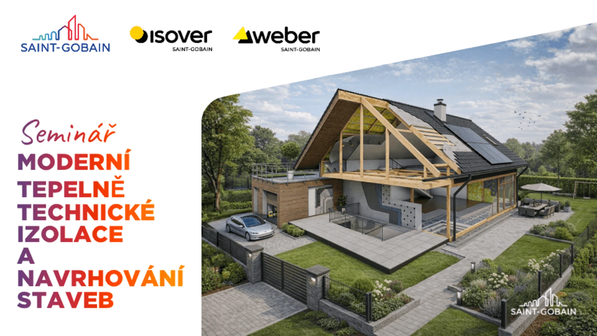 Pozvánka na seminář “Moderní tepelně technické izolace a navrhování staveb”