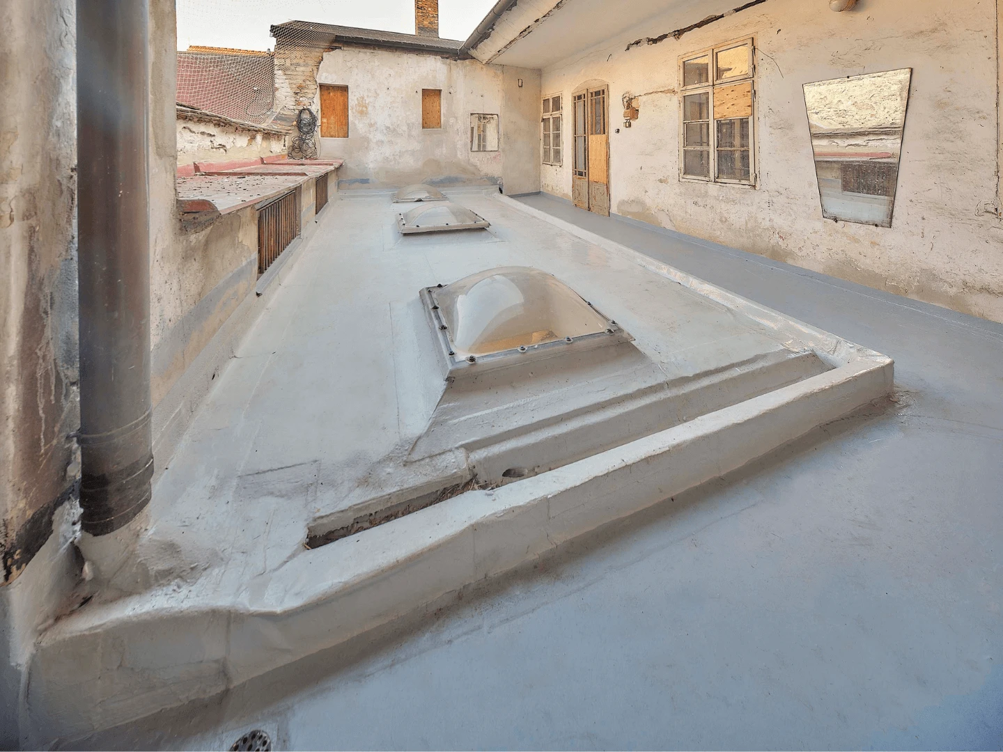 Rekonstrukce střechy Louny