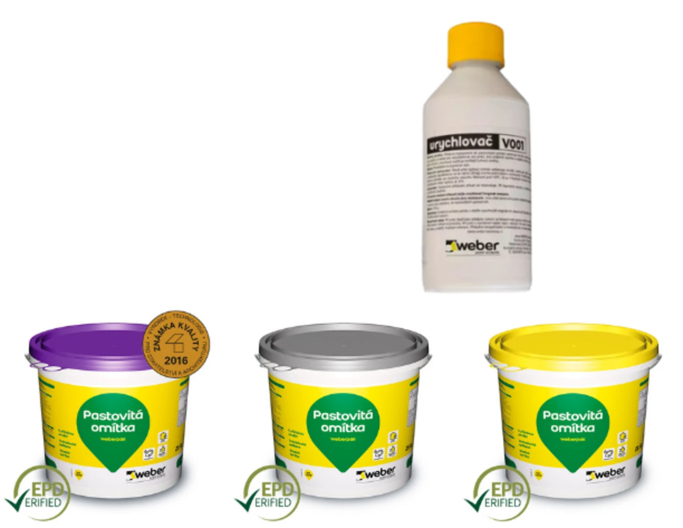 Urychlovač plus omítky