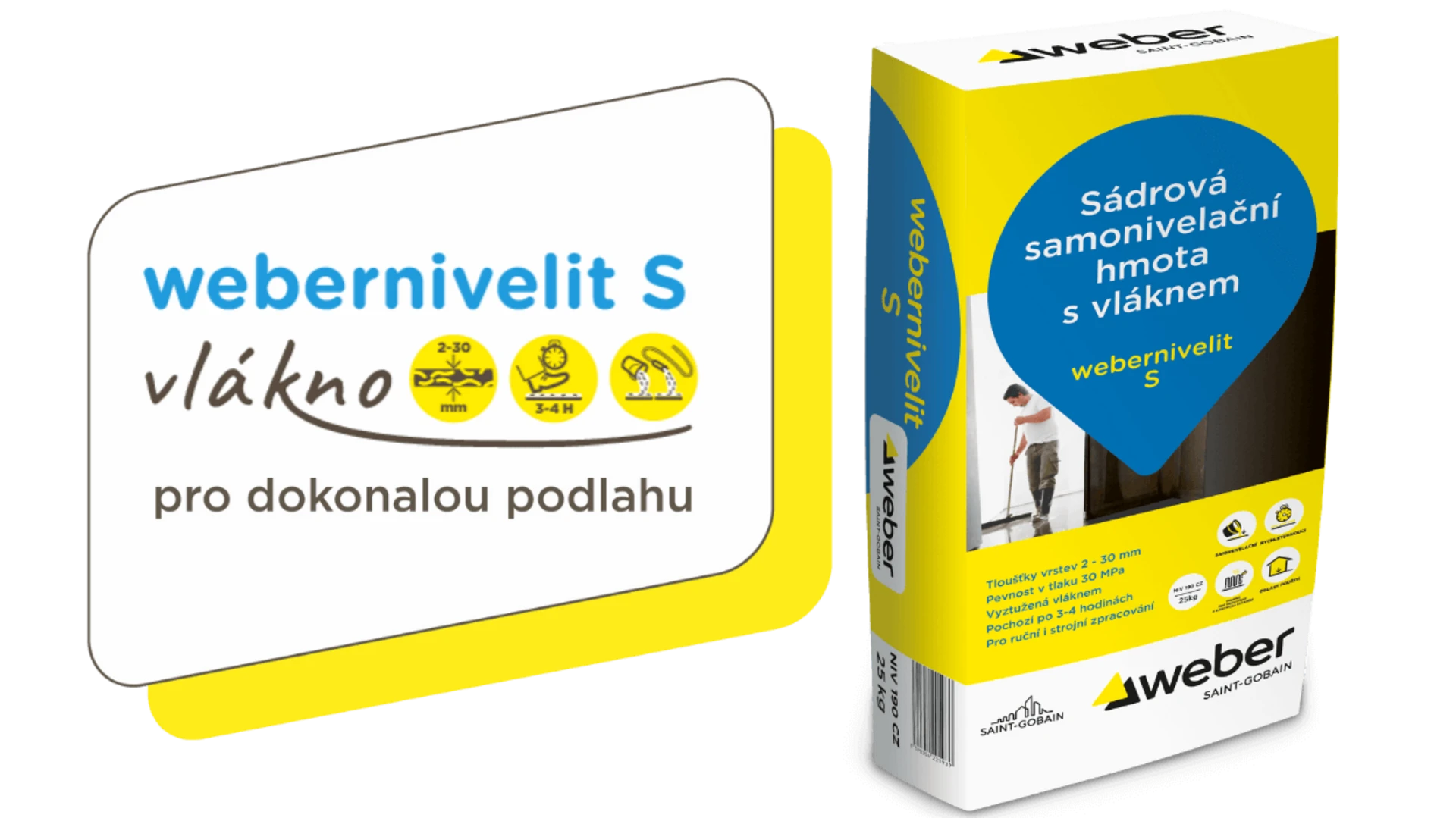 weber nivelit S vlákno
