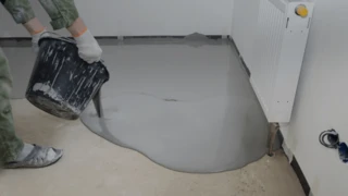 Samonivelační vyrovnávací stěrky