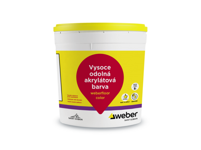 weberfloor color | finální nátěry a povrchy | podlahy | Cz.Weber