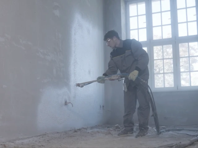 Naneste stěrkovou hmotu