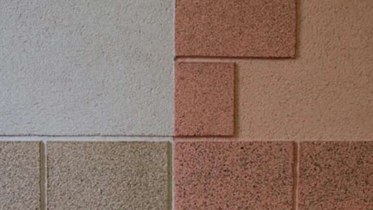 Vzorník - weber plastbeton