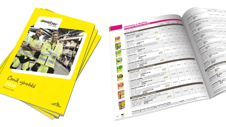 Ceník produktů Weber platný od 1. 3. 2026