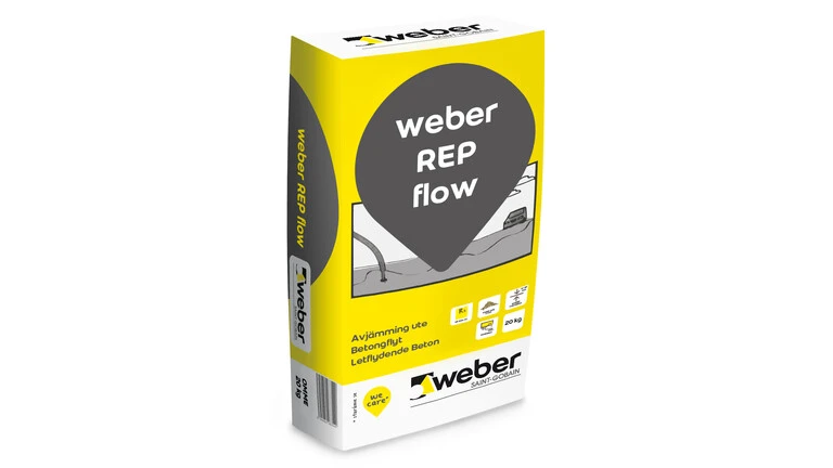 weberrep flow - tekutý venkovní beton