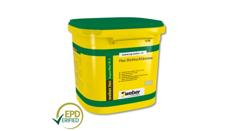 webertec superflex D2 - hydroizolační stěrka webertec superflex D2 - hydroizolační stěrka