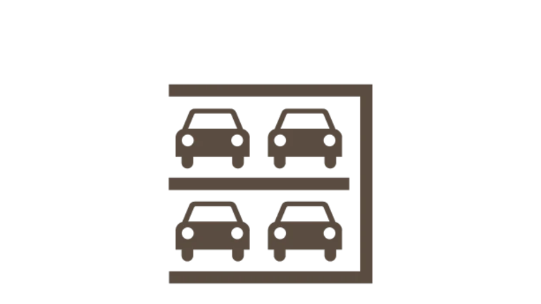 parkovací dům - ikona