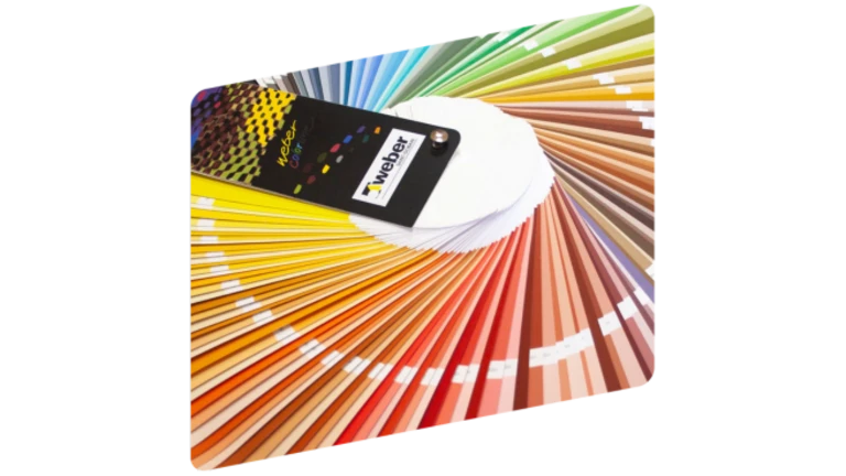 Vzorník Weber color line