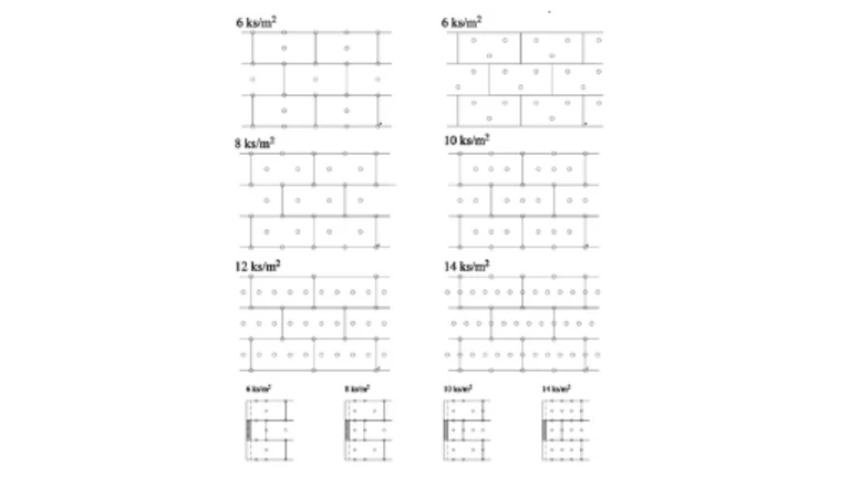 ETICS Weber therm - schéma rozmístění hmoždinek pro izolační desky 1000×500 mm