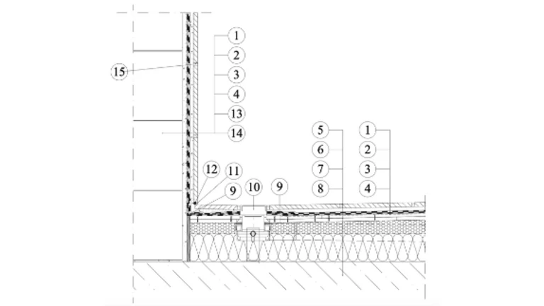 Weber podlahy - hydroizolace podlahy v koupelně - SDK konstrukce - odtok