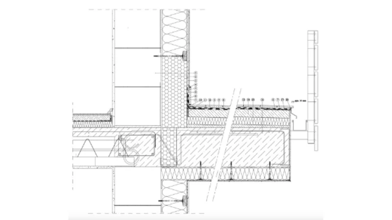 Balkony a lodžie Weber - řez balkonem - dodatečné zateplení - terizol