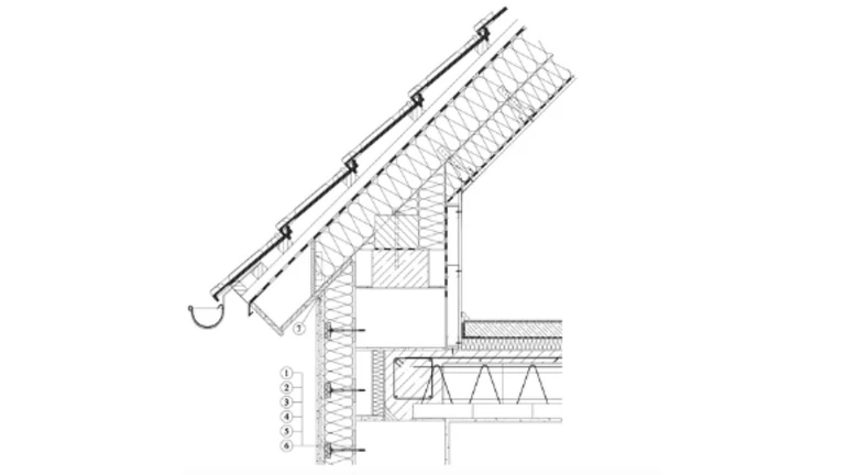 ETICS Weber therm - napojení zateplovacího systému na konstrukci neodvětrané střechy